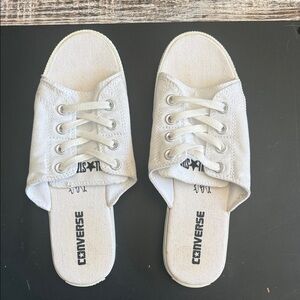 Converse Classic White Slide-On Sneakers